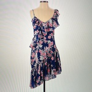 Devlin Ruffled Floral Dress